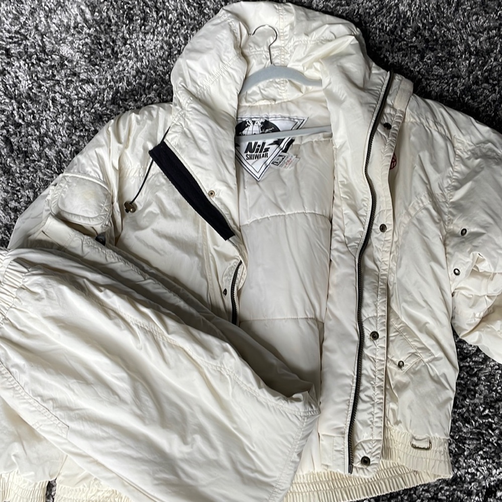 Nils Skiwear Jacket and Pant Set Vanilla Color
